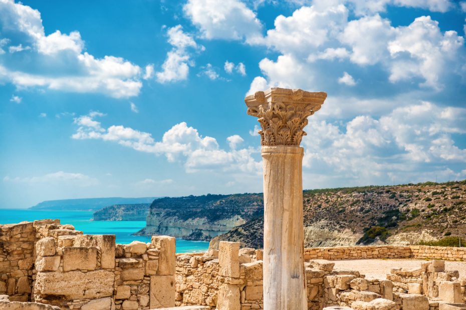 ?uins of ancient Kourion. Limassol District. Cyprus.